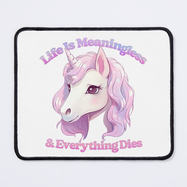 Item preview, Life Is Meaningless & Everything Dies / Cute Nihilism Design designed and sold by AestheticNow.