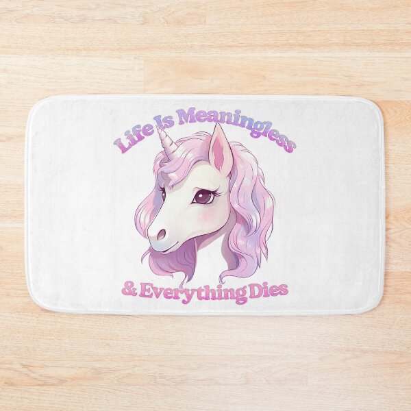 Item preview, Life Is Meaningless & Everything Dies / Cute Nihilism Design designed and sold by AestheticNow.