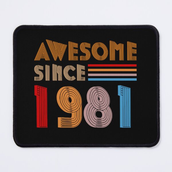 Item preview, Vintage Awesome Since 1981 Vintage Birthday Dad designed and sold by FlyShop1.