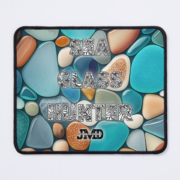 Item preview, Elegance from the Ocean - "Sea Glass Hunter" 3 of 4 designed and sold by Jenson Major.
