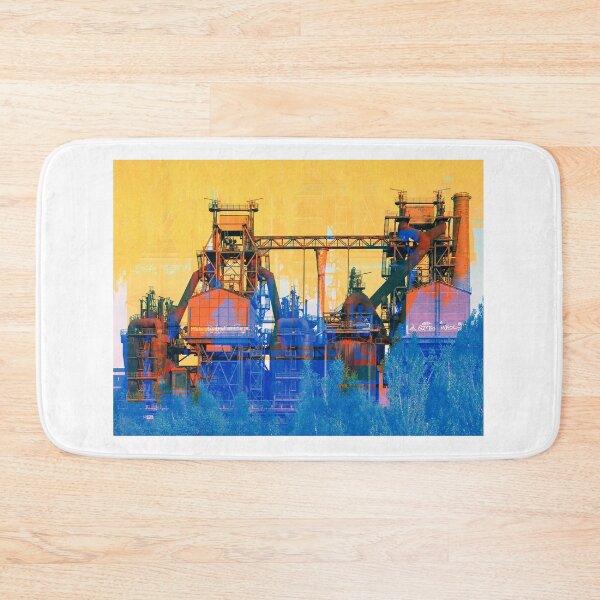 Item preview, Steel mill, smelting works, digitally edited designed and sold by MIRO3D.