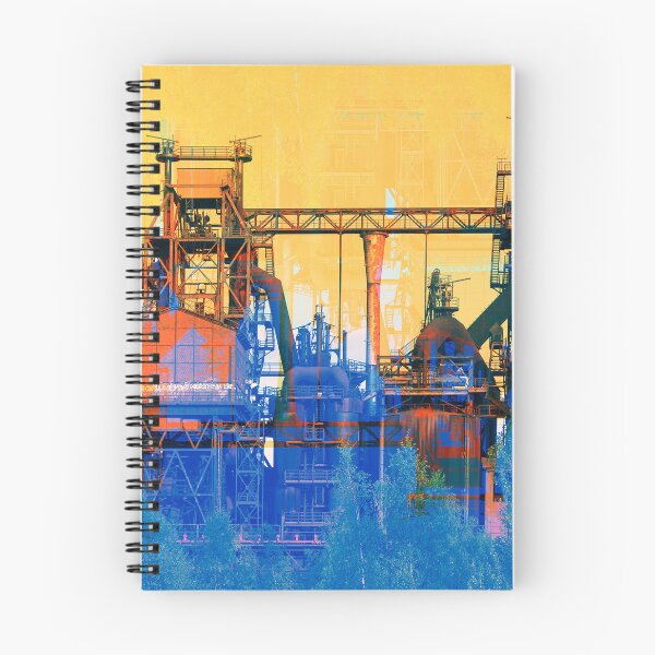 Item preview, Steel mill, smelting works, digitally edited designed and sold by MIRO3D.