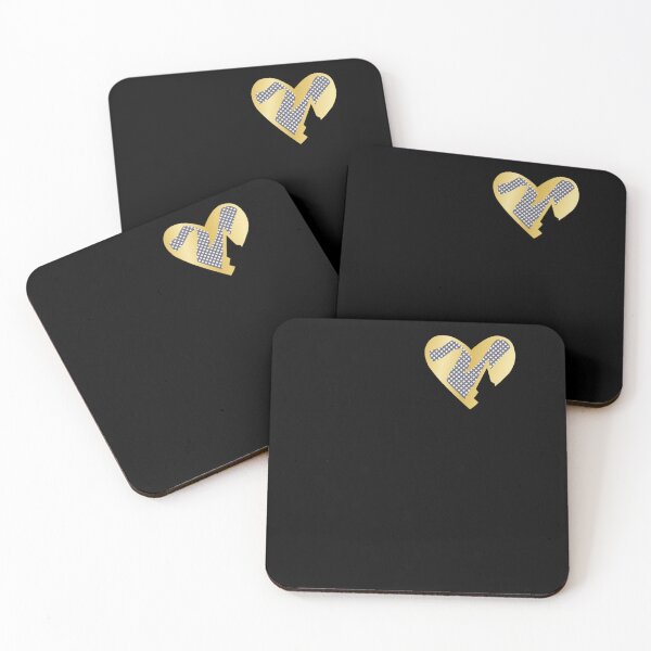 Item preview, HBK Gold Heart designed and sold by DollyOrn.