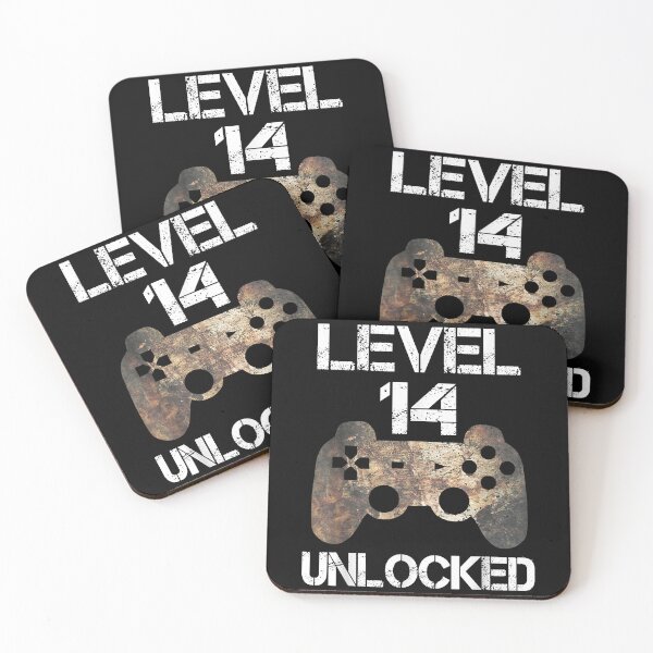 Item preview, Level 14 Unlocked Boys 14H Birthday 14 Year Old Gamer  designed and sold by ThomasKnudsone.