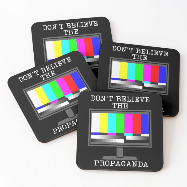 Item preview, Don't Believe Propaganda designed and sold by RockBeeDesigns.