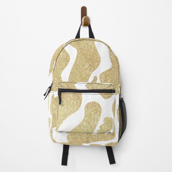 Item preview, Simple Gold white Large Cow Spots Animal Pattern designed and sold by InovArtS.