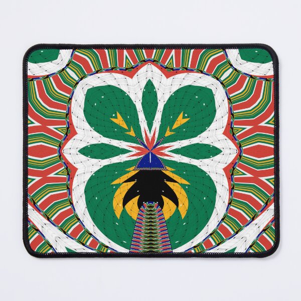 Item preview,  Attractive original abstract geometric artwork, inspired by the South African flag in a vintage style. designed and sold by Ralek.