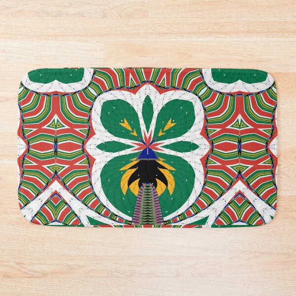 Item preview,  Attractive original abstract geometric artwork, inspired by the South African flag in a vintage style. designed and sold by Ralek.