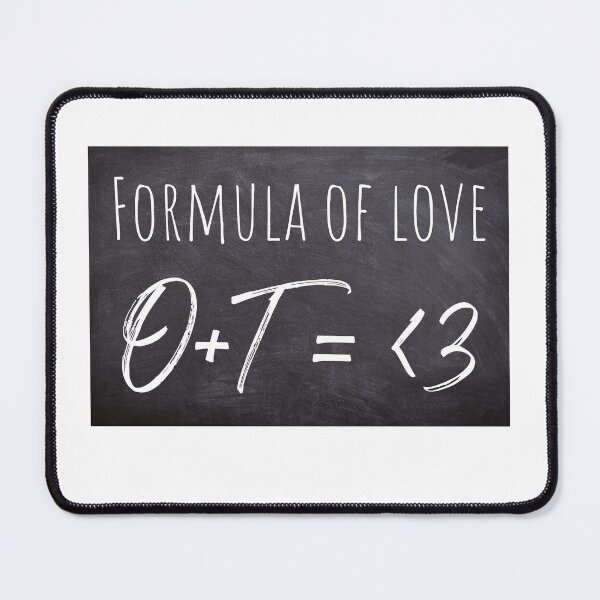 Item preview, Formula of Love O+T=<3 (white shirt) designed and sold by betweenOnces.