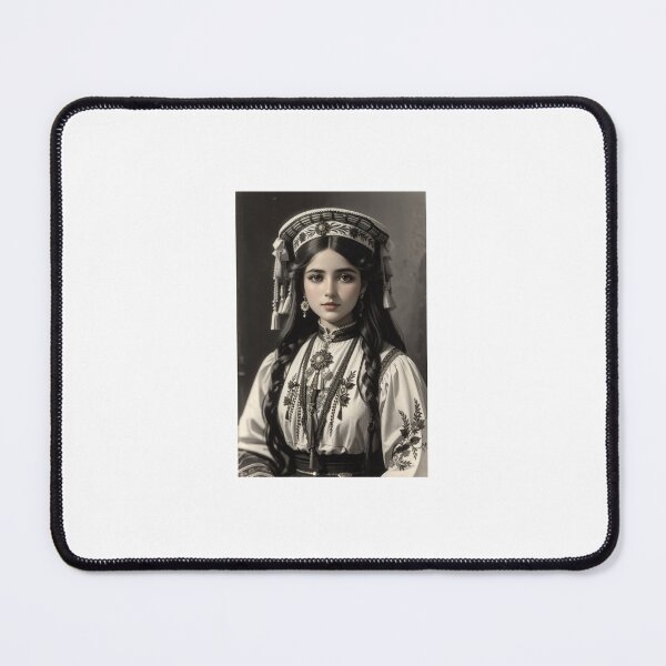Item preview, romanian girl 1900 designed and sold by ArtizanaPrints.