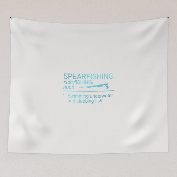 Item preview, Spear Fishing Definition Funny Gift Spear Fishing designed and sold by MaejorPaul.