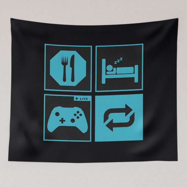 Item preview, Repeat Daily, Gamers Essential 		 designed and sold by pksofpfks46.