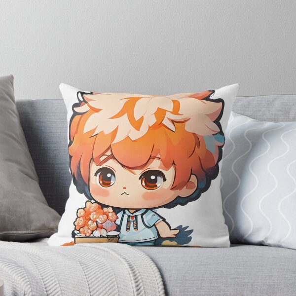 Item preview, Chibi Boy's Popcorn Adventure - Playful Illustrations of Snack Time Fun designed and sold by DimHel2.