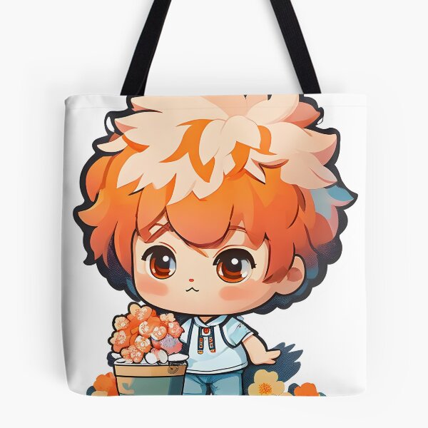 Item preview, Chibi Boy's Popcorn Adventure - Playful Illustrations of Snack Time Fun designed and sold by DimHel2.