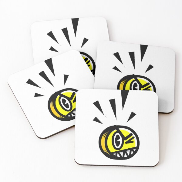 Item preview, Angry yellow coin designed and sold by noico.