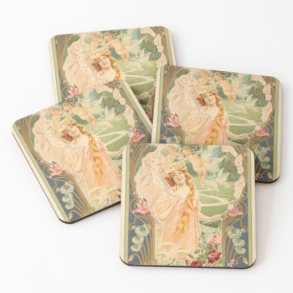 Item preview, Art Nouveau style advertising poster, France designed and sold by likiska.