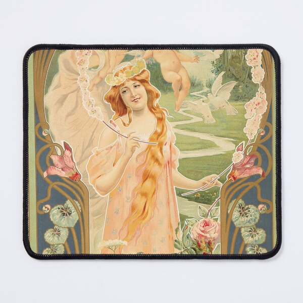 Item preview, Art Nouveau style advertising poster, France designed and sold by likiska.