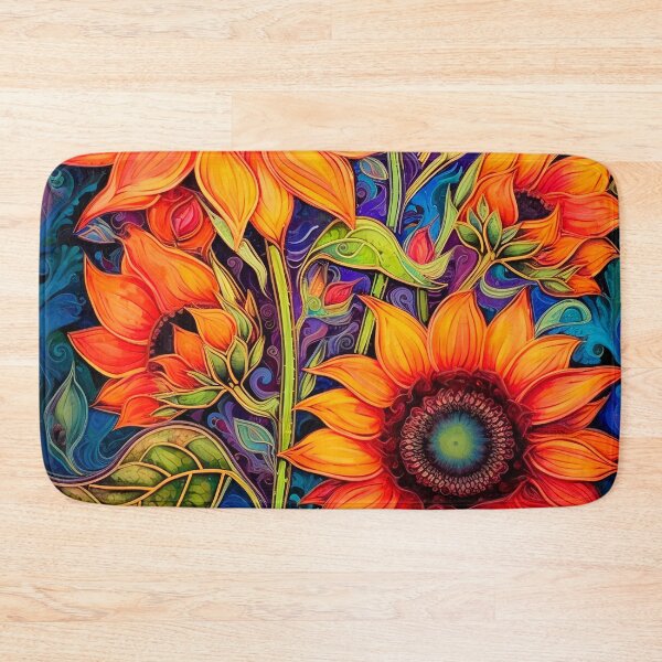 Item preview, Sunflowers 7 designed and sold by Art by Lilia.
