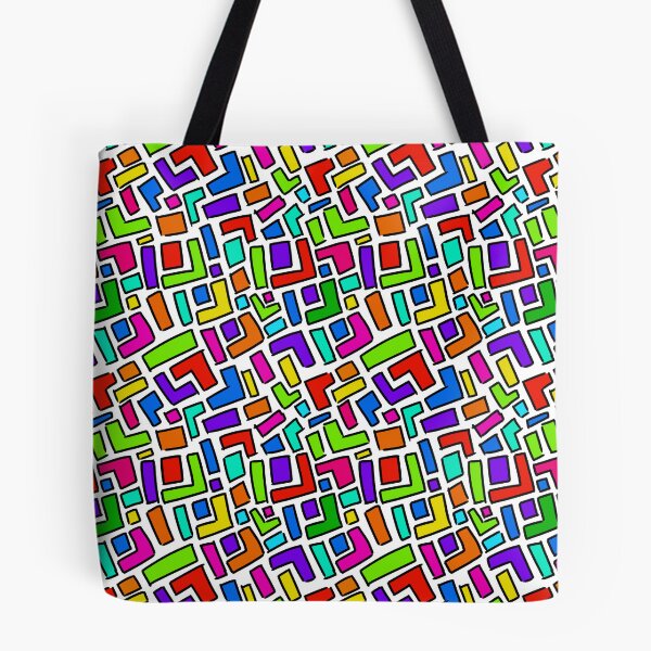 Item preview, Colourful Repeating Pattern designed and sold by squishygay.