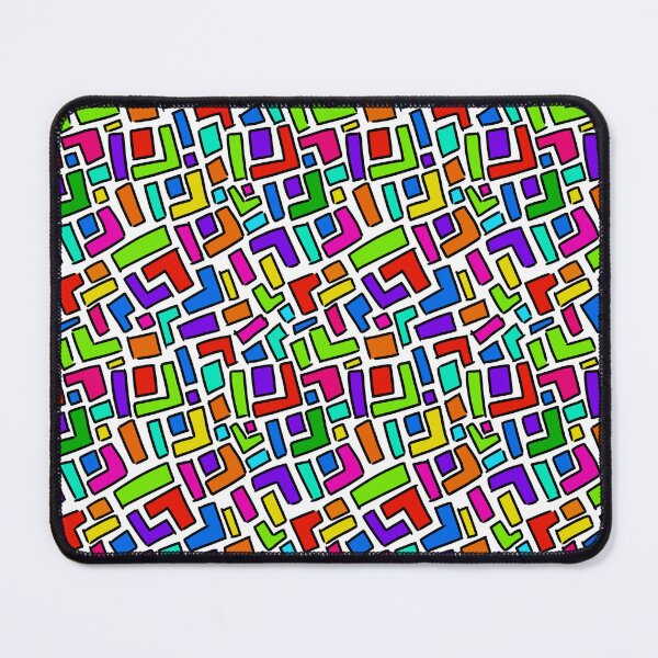 Item preview, Colourful Repeating Pattern designed and sold by squishygay.