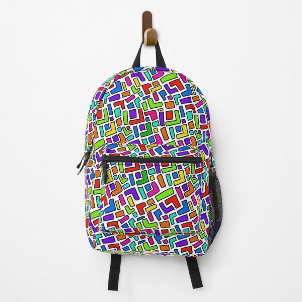 Item preview, Colourful Repeating Pattern designed and sold by squishygay.