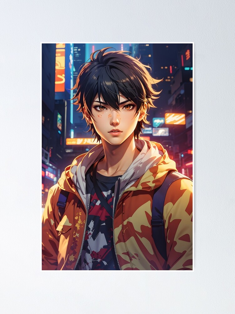 Anime Boy Wallpaper Art Prints for Sale