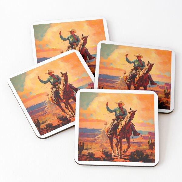 Item preview, Cowboy by texas sunset designed and sold by ArtMysterious.