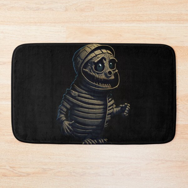 Item preview, Cartoonish halloween mummy with a goofy expression designed and sold by likbatonboot.
