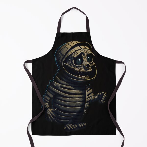 Item preview, Cartoonish halloween mummy with a goofy expression designed and sold by likbatonboot.