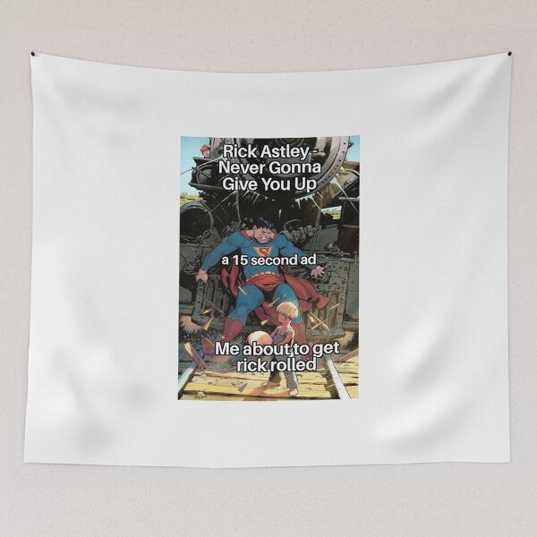 Item preview, Rickrolling MEME YOU trendy, joke, tiktok rickrolling, rickroll, meme, never gonna give you up designed and sold by Koolzilla.