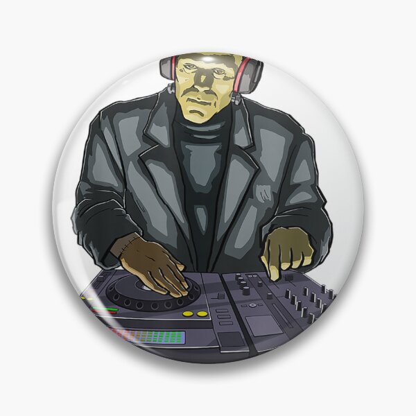 Item preview, DJ Frankenstein TShirts Funny Monster Music Tees Disc Jockey designed and sold by AurichJohanna.