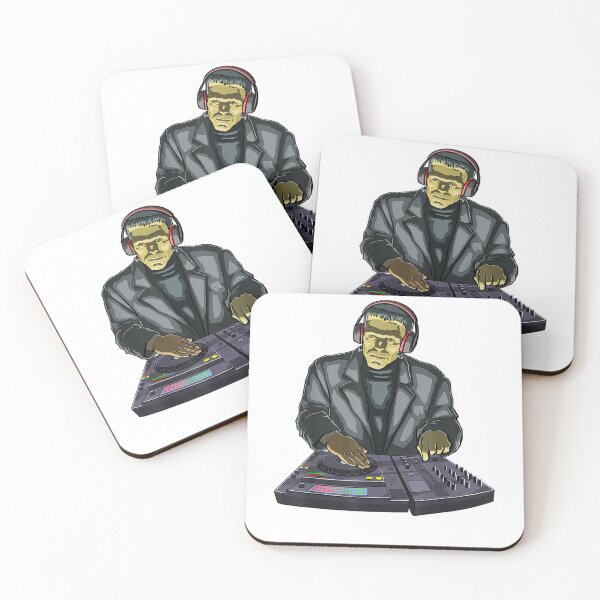 Item preview, DJ Frankenstein TShirts Funny Monster Music Tees Disc Jockey designed and sold by AurichJohanna.