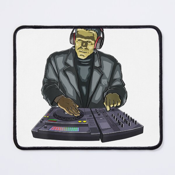 Item preview, DJ Frankenstein TShirts Funny Monster Music Tees Disc Jockey designed and sold by AurichJohanna.
