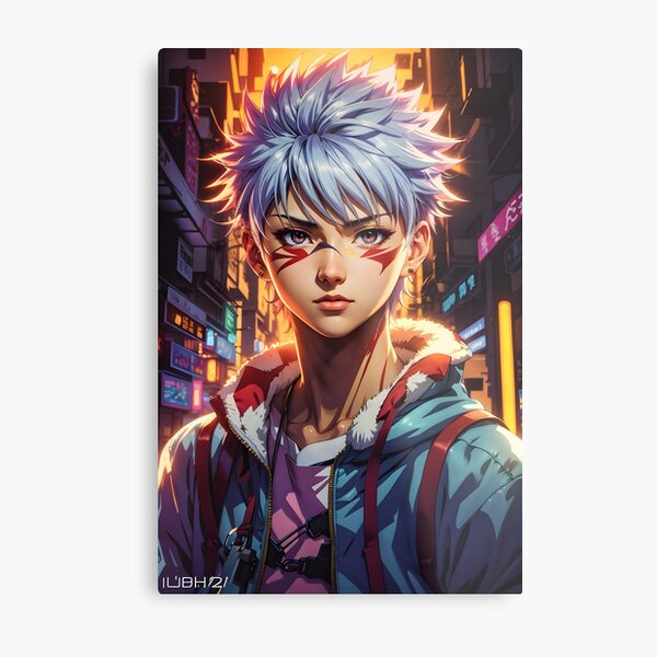 Cute Anime Boy Metal Prints for Sale