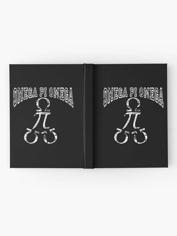 Omega Pi Omega Hardcover Journal