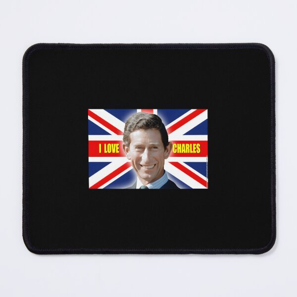 Item preview, HRH Prince Charles &x27;I Love Charles&x27; on the Union Jack Flag of United Kingdom - Pro Photo. 	 designed and sold by awgxeemw5.