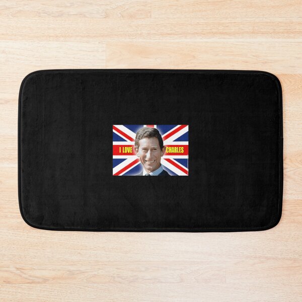 Item preview, HRH Prince Charles &x27;I Love Charles&x27; on the Union Jack Flag of United Kingdom - Pro Photo. 	 designed and sold by awgxeemw5.
