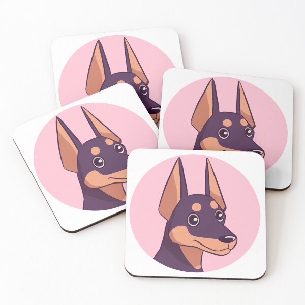 Item preview, Cute chibi Doberman dog  designed and sold by Yaragold.