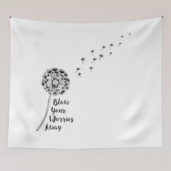 Item preview, Blow Your Worries Away  designed and sold by artistevt.