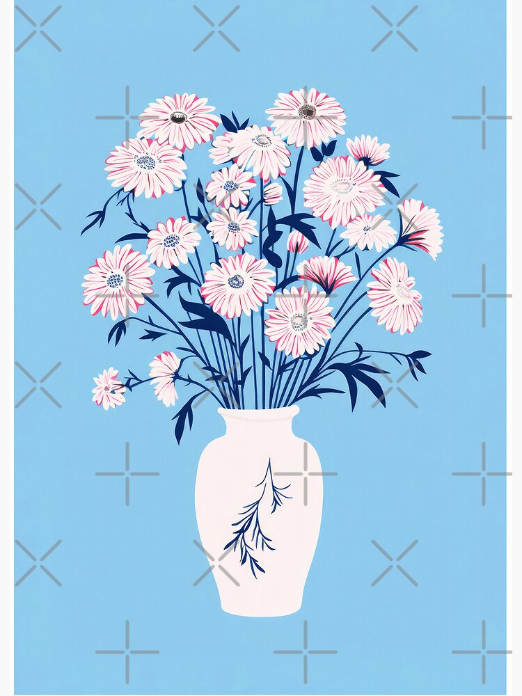 bouquet art print