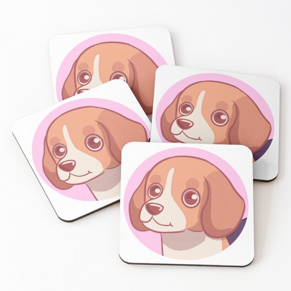Item preview, Cute chibi beagle dog cartoon illustration  designed and sold by Yaragold.