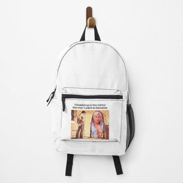 Item preview, VISUALIZING IN THE MIRROR THE MAN I WANT TO BECOME  trendy, joke, tiktok Meme  designed and sold by Koolzilla.