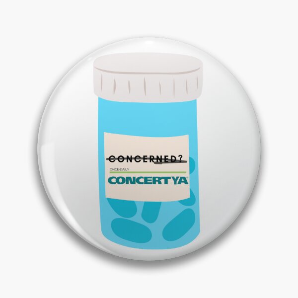 Item preview, Concerned? No Concertya - ADHD memes - Concerta designed and sold by aamybowman.