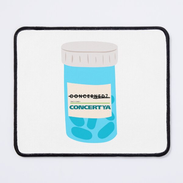 Item preview, Concerned? No Concertya - ADHD memes - Concerta designed and sold by aamybowman.
