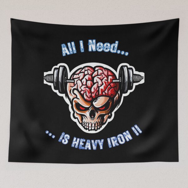 Item preview, GYM / Training Skull  designed and sold by visniowy.