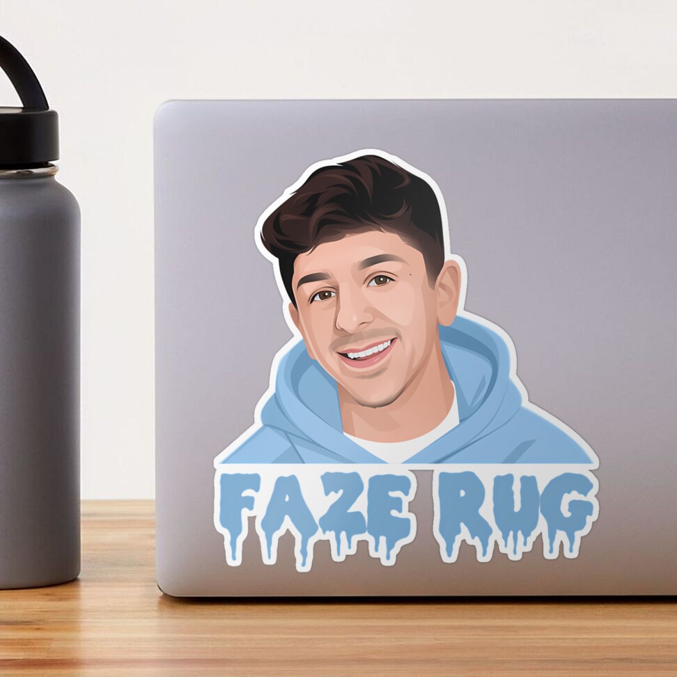 faze rug Sticker for Sale by LargeEzekielCl