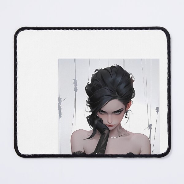Item preview, a painting of a woman in a black dress designed and sold by Dark Fantasy Store.