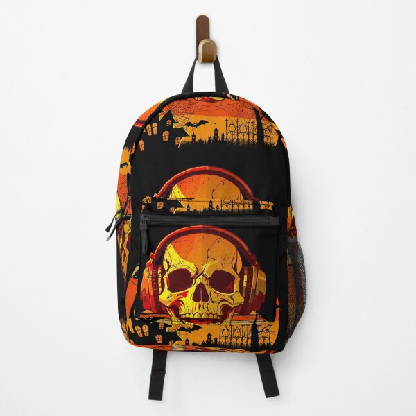 Item preview, Retro Hallowen Skull designed and sold by my-green-gecko.