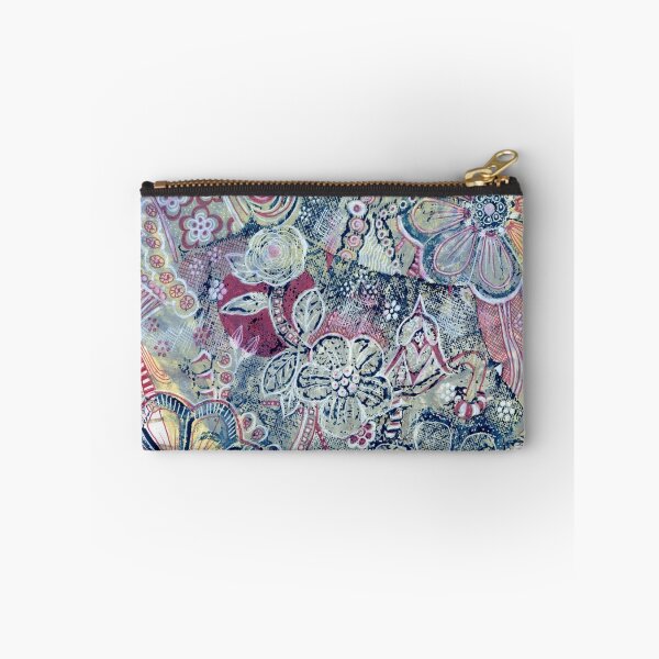 Item preview, Flowers 22 Aussie Tangled Acrylic Monoprint designed and sold by Heatherian.