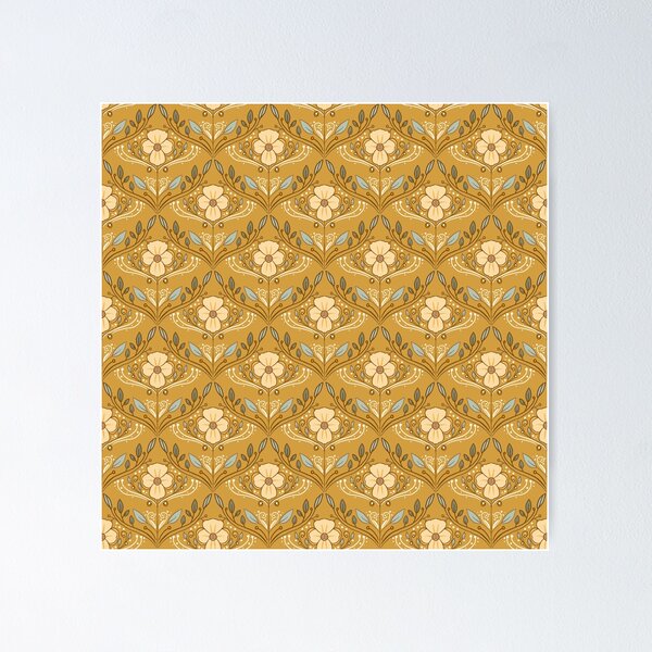 Item preview, Buttercups and Botanicals - Ochre designed and sold by CandiceLocklee.